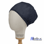 Anchors On Navy scrub cap shown on mannequin head