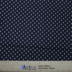 Anchors On Navy scrub cap fabric texture close-up