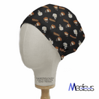 Back To The Future Kawaii scrub cap shown on mannequin head