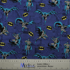 Batman #1 scrub cap fabric texture close-up
