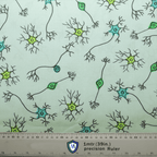 Brain Neuron Network scrub cap full pattern repeat