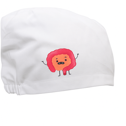 Pre Designed Vinyl Transfer Scrub Cap Happy Intestines