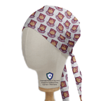 Football Club West Ham United scrub cap shown on mannequin head