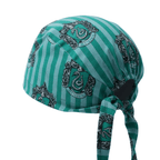 Harry Potter Slytherin scrub cap shown on mannequin head