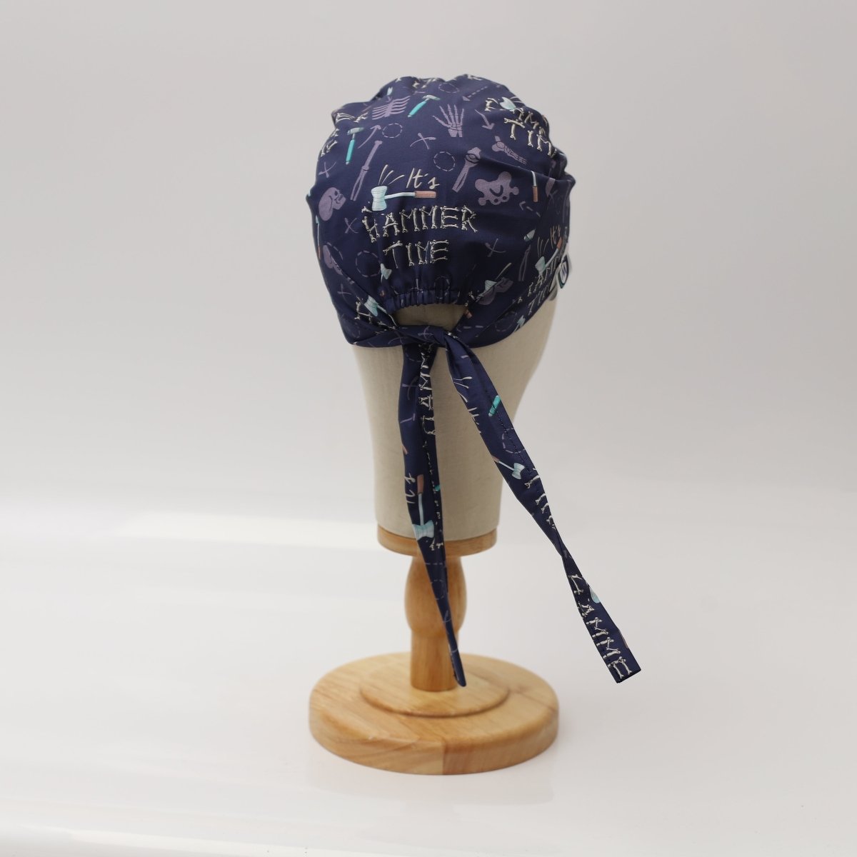 It's Hammer Time Bones Scrub Cap