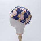 Love Is Blind Inspired “The Pods” scrub cap shown from side angle