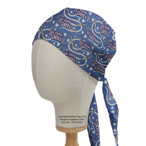 We Know The Drill Scrub Cap from Medicus Scrub Caps