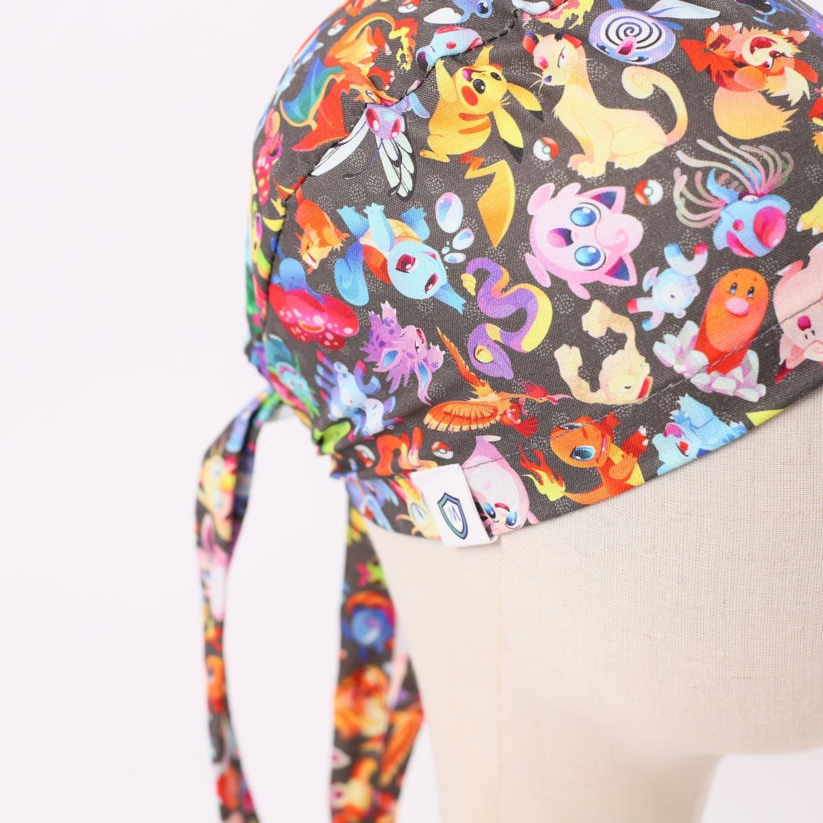 Pokemon Colourful Gang Kawaii Style Scrub Cap