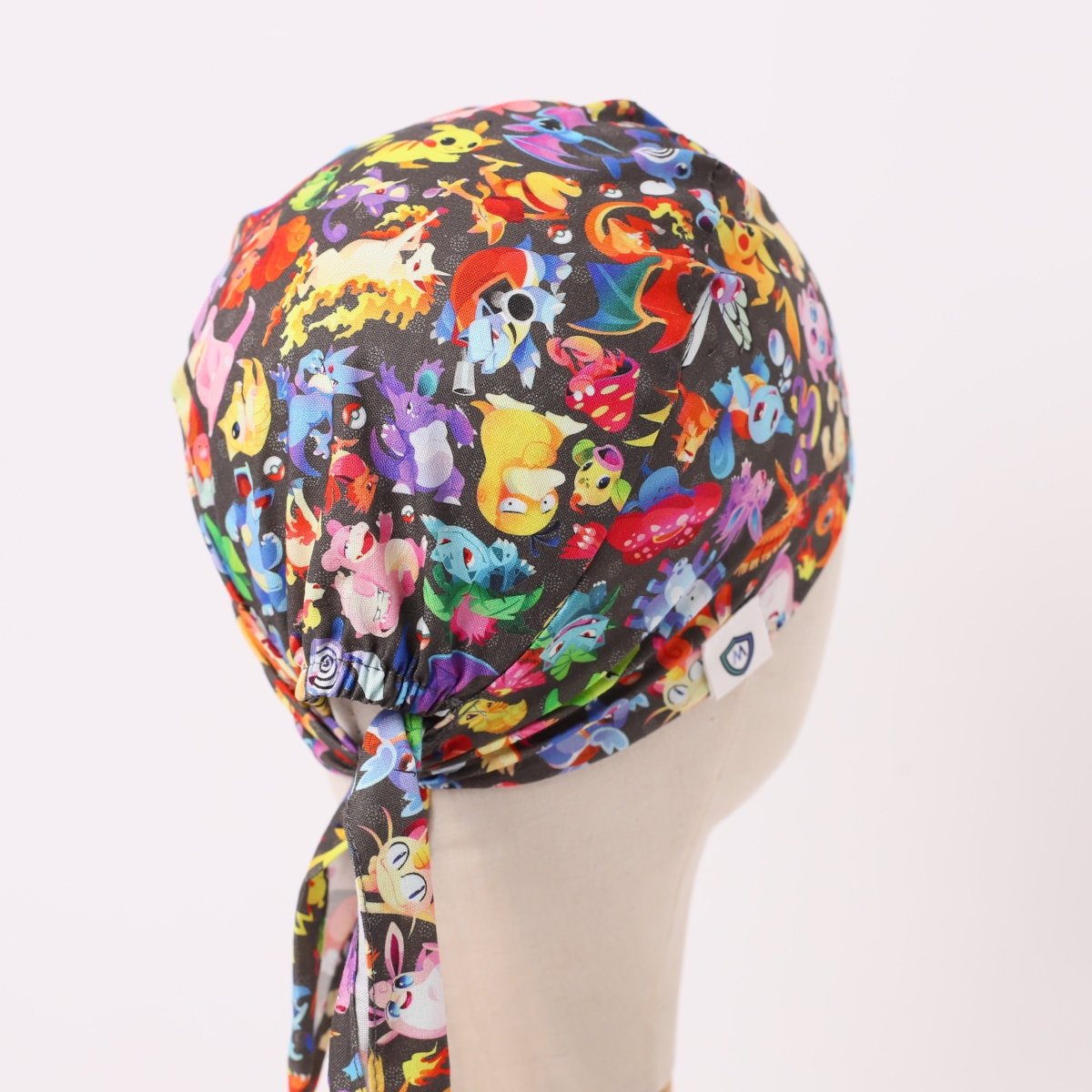 Pokemon Colourful Gang Kawaii Style Scrub Cap