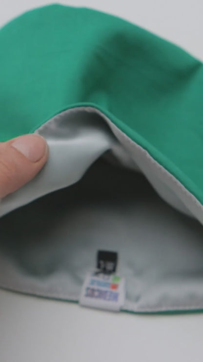 Plain Satin Lined Scrub Caps | 30+ Colours