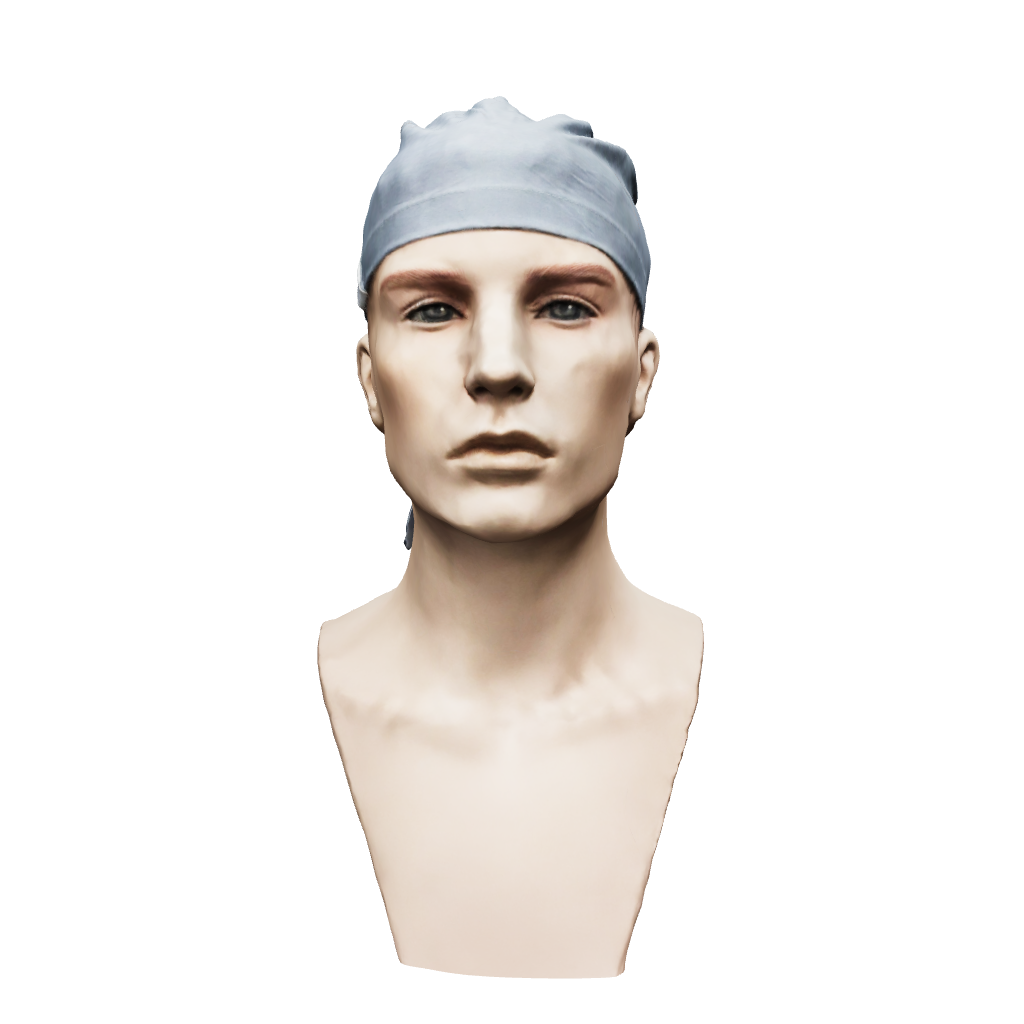 Reusable scrub cap in multiple colors by Medicus Caps.