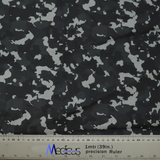 Military Camouflage Black Scrub Cap from Medicus Scrub Caps