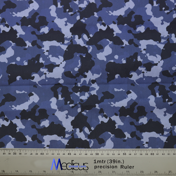 Military Camouflage Navy Scrub Cap from Medicus Scrub Caps