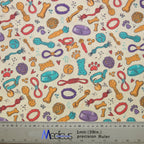 Dogs Accessories Collars fabric pattern detail close-up
