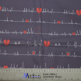 EKG Heart Monitor #2 Scrub Cap from Medicus Scrub Caps