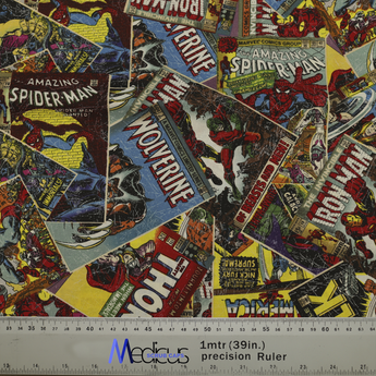 Marvel Comics Spiderman Thor Wolverine Scrub Cap from Medicus Scrub Caps