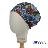Marvel Spiderman City Escape Web Scrub Cap from Medicus Scrub Caps