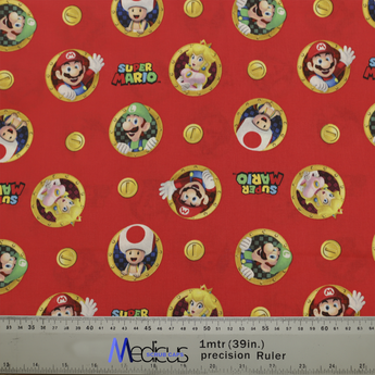 Super Mario #1 Video Game Scrub Cap from Medicus Scrub Caps