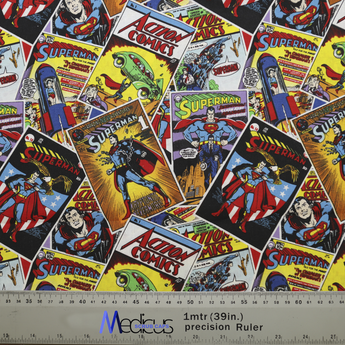 Superman Comic Book Covers Scrub Cap from Medicus Scrub Caps