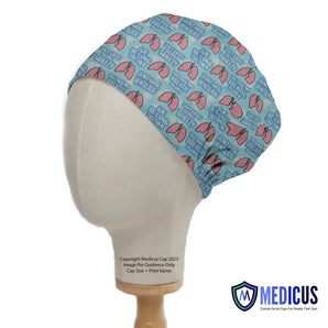 We Be-Lung Together Scrub Caps from Medicus Scrub Caps