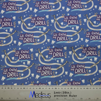 We Know The Drill Scrub Cap from Medicus Scrub Caps