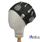 Bones Anatomy (Glow In The Dark) scrub cap shown on mannequin head