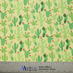 Cactus on Yellow scrub cap