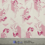 DC Comic Wonder Woman Light Pink scrub cap