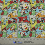 DC Comics Superheroes Colour Comic scrub cap shown back view