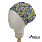 Doctor Strange Kawaii Superhero scrub cap shown on mannequin head