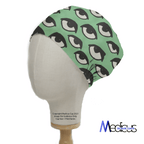 Eyes Teal scrub cap