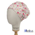 Floral Roses Colourful scrub cap