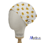 Gilmore Girls Lukes Cafe Coffee scrub cap shown on mannequin head