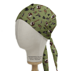 Halloween Freddy Kruger Movie scrub cap