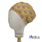 Halloween Trick Or Treat scrub cap shown on mannequin head