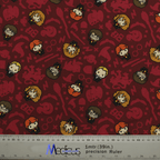 Harry Potter Kawaii Characters Red scrub cap