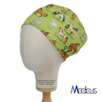 Horses In Field scrub cap
