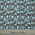 Human Body Xray Blue Grid scrub cap fabric texture close-up