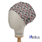 Looney Tunes Sylvester scrub cap shown on mannequin head