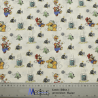 Mario Super Bowser Bombs scrub cap shown from side angle