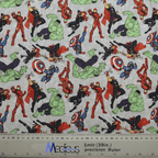 Marvel Avengers #2 - Fighting Pose On Grey scrub cap shown from side angle