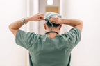 Medicus Scrub Cap Gift Card scrub cap pattern detail on mannequin