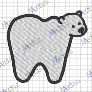 Embroidery - Molar Bear Dental - Scrub Cap from Medicus Scrub Caps