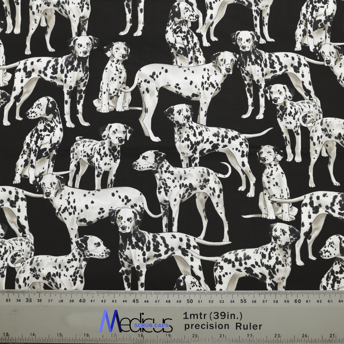 Real 101 Dalmatians Scrub Cap from Medicus Scrub Caps