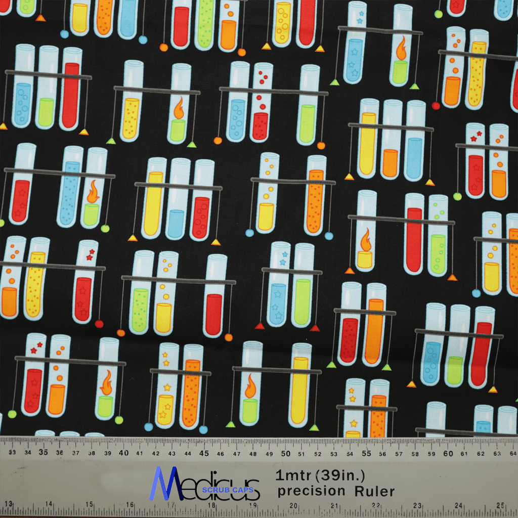 Test Tube Party Scrub Cap from Medicus Scrub Caps